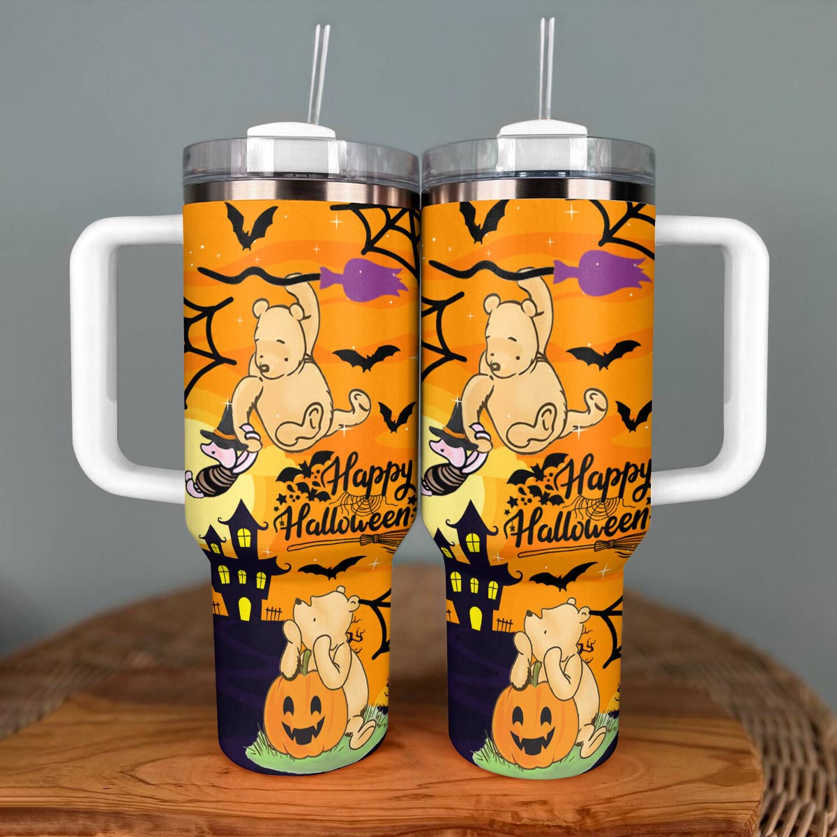 Shineful Tumbler Pooh Halloween
