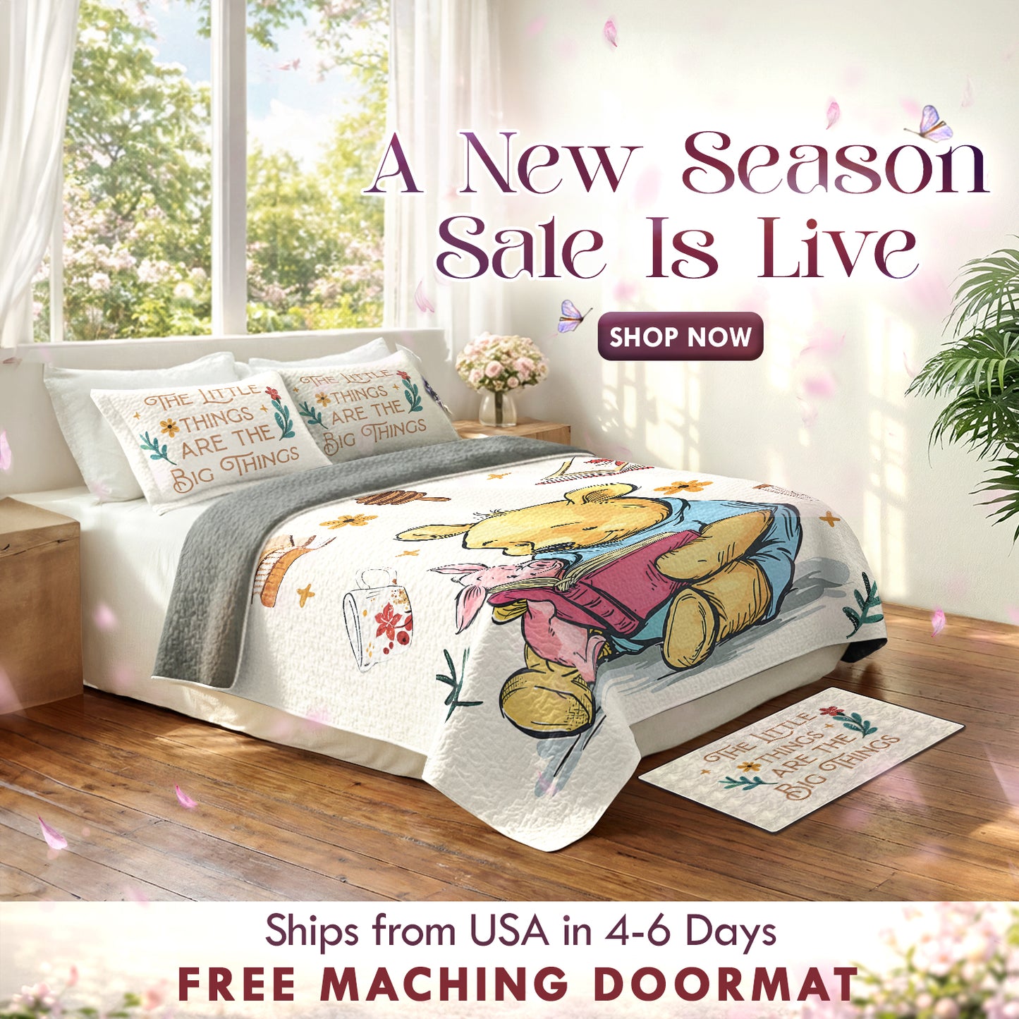 Shineful Quilt 3-Piece Set Little Things