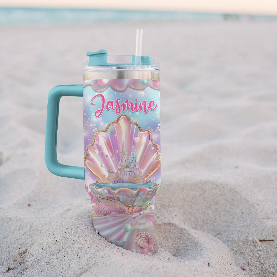 Shineful Tumbler Personalized Mermaid Enchanted Seas