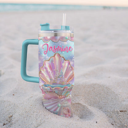 Shineful Tumbler Personalized Mermaid Enchanted Seas