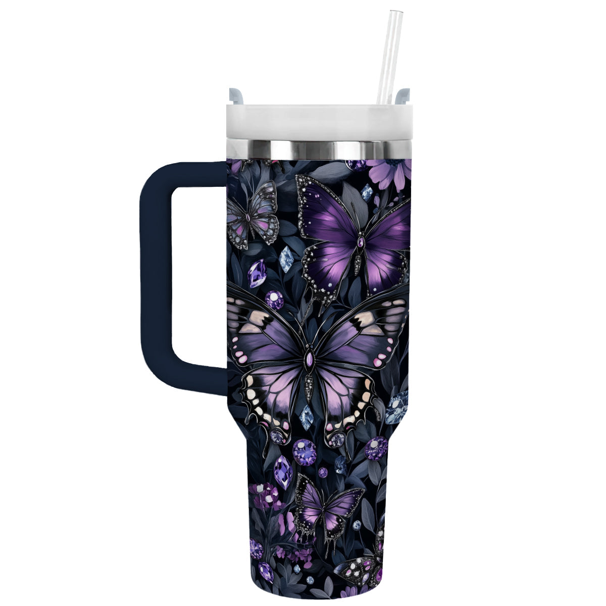 Shineful Tumbler Midnight Butterfly