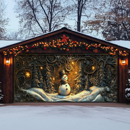 Shineful Garage Door Banner Decoration Holiday Cheer Starts