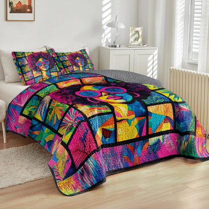 Shineful All Season Quilt 3-Piece Set - Queen's Essence