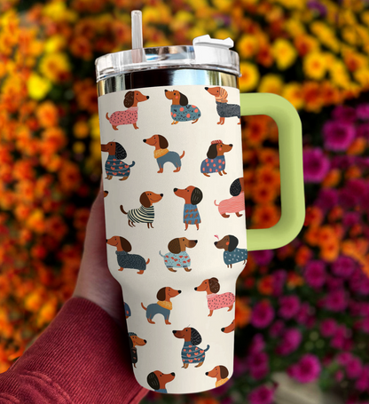 Shineful Tumbler Cute Dachshund