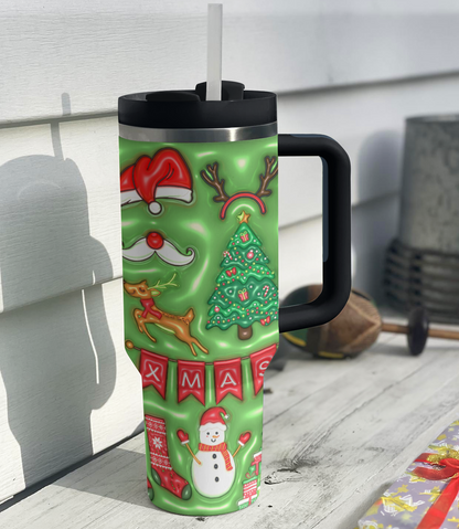 Shineful Glossy Tumbler Christmas