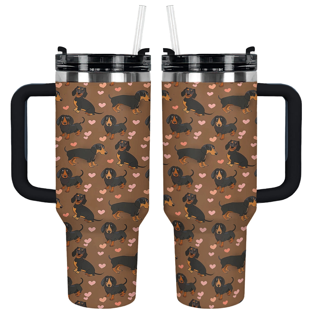 Shineful Tumbler My Heart Dachshunds