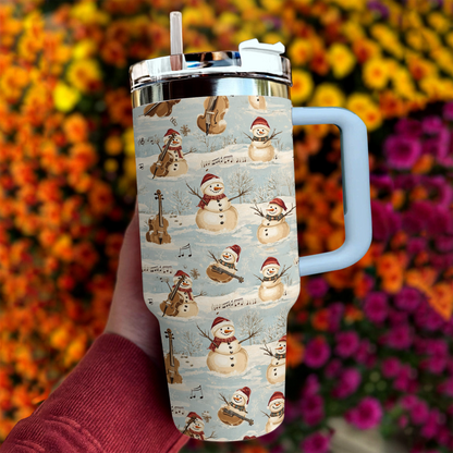 Shineful Tumbler Christmas Frosty Tunes