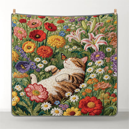 Shineful All Season Quilt 3-Piece Set Lazy Afternoon in the Wildflowers