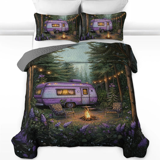 Shineful All Season Quilt 3-Piece Set - Twilight Camper Cozy