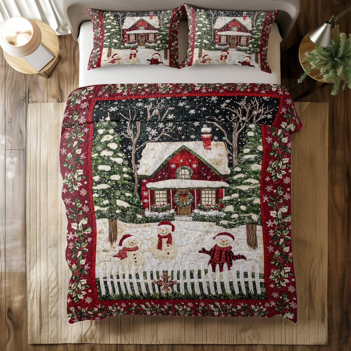Shineful All Season Quilt 3-Piece Set Festive Frolic