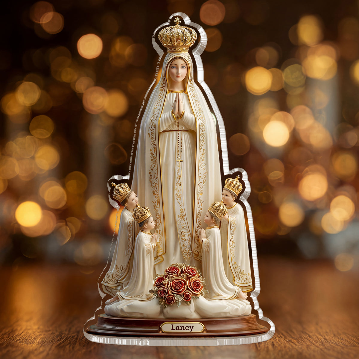 Shineful Custom Shaped Acrylic Plaque Mother of Grace Spiritual