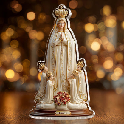 Shineful Custom Shaped Acrylic Plaque Mother of Grace Spiritual