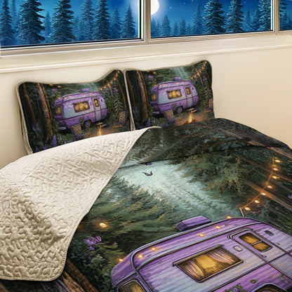 Shineful All Season Quilt 3-Piece Set - Twilight Camper Cozy
