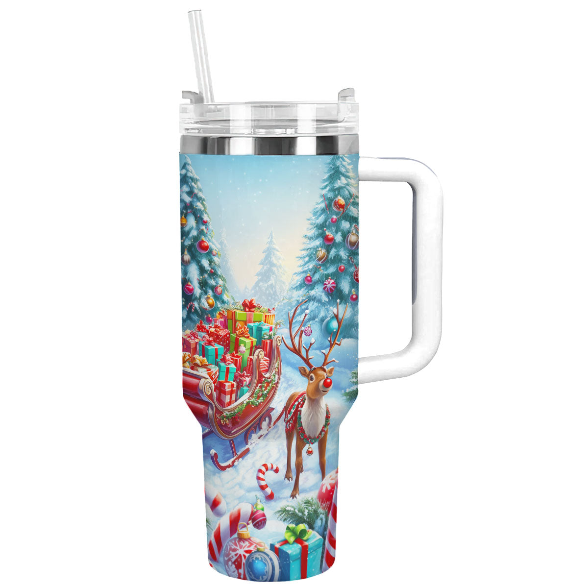 Shineful Tumbler Reindeer’s Ride