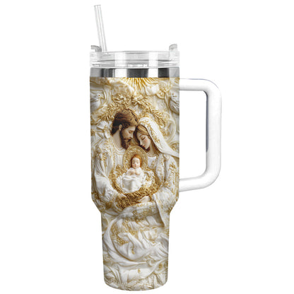 Shineful Glossy Tumbler Holy Family