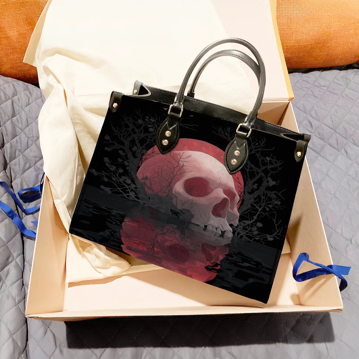 Shineful Leather Bag Still Beneath the Red Moon