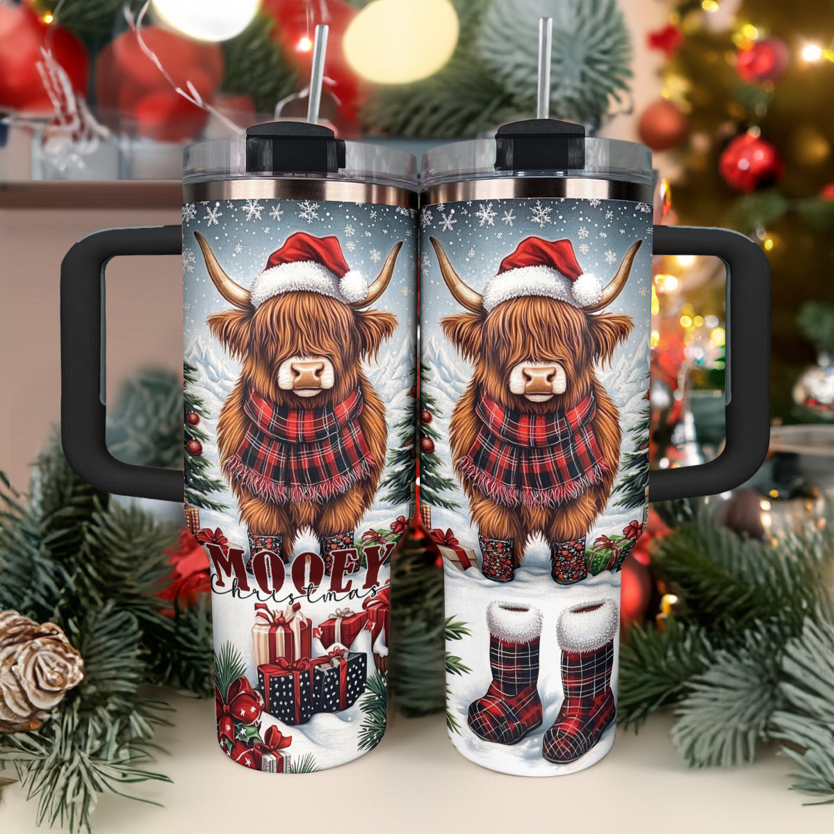 Shineful Tumbler Mooey Christmas