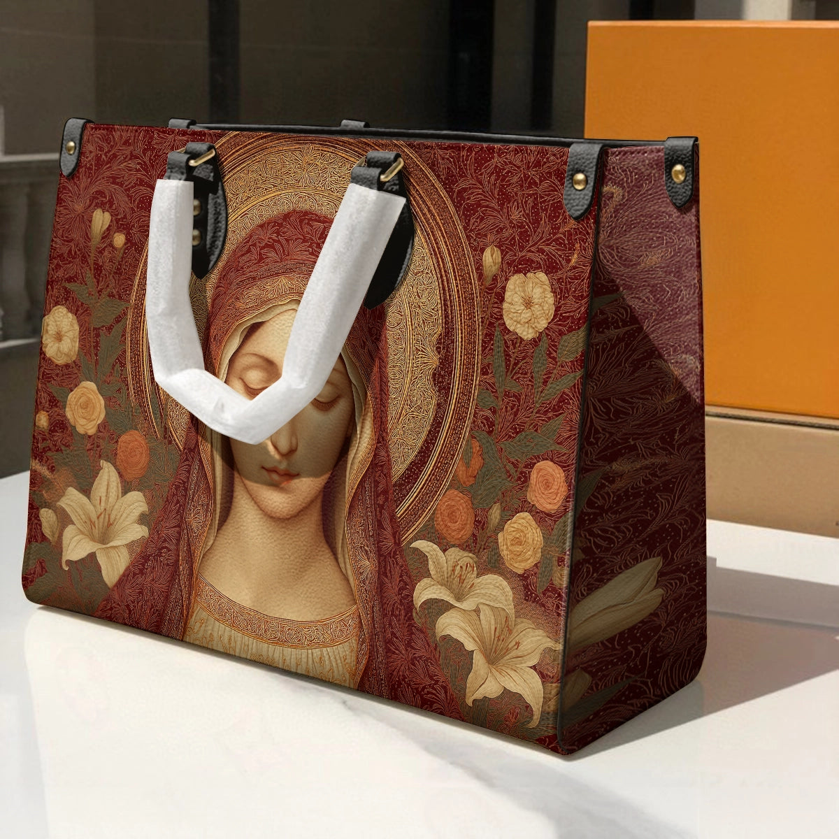Shineful Leather Bag Crown of Humble Light