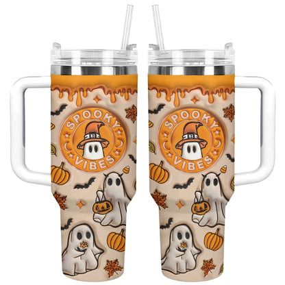 Shineful Glossy Tumbler Halloween Spooky Vibes