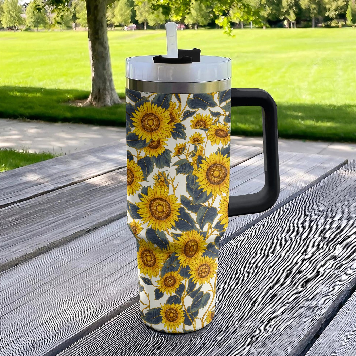 Shineful Tumbler Sunflower Bold Bloom