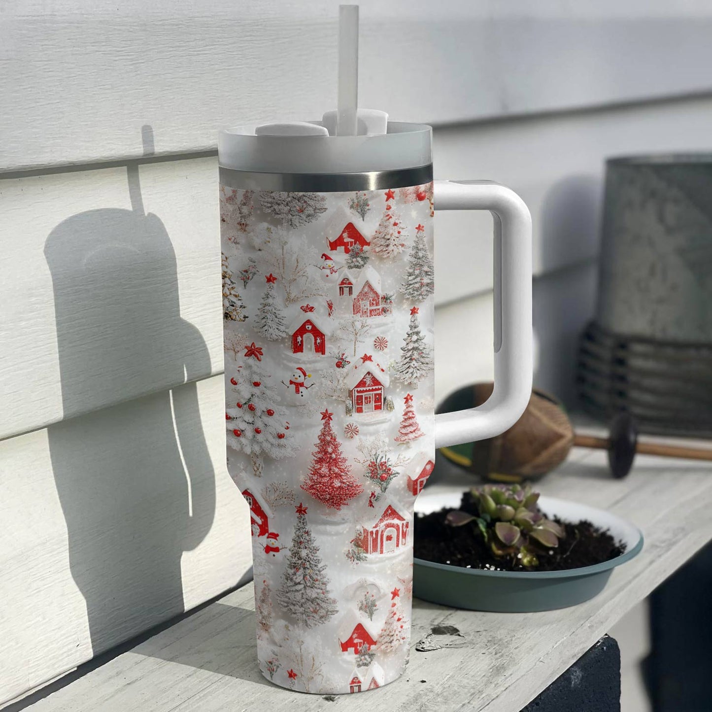 Shineful Glossy Tumbler Blissful Christmas