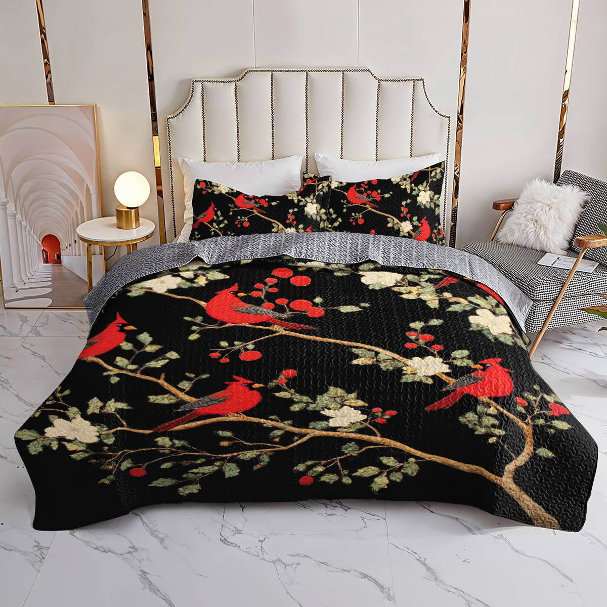 Shineful All Season Quilt 3-Piece Set Merry and Bright