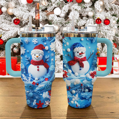 Shineful Tumbler Festive Snowman