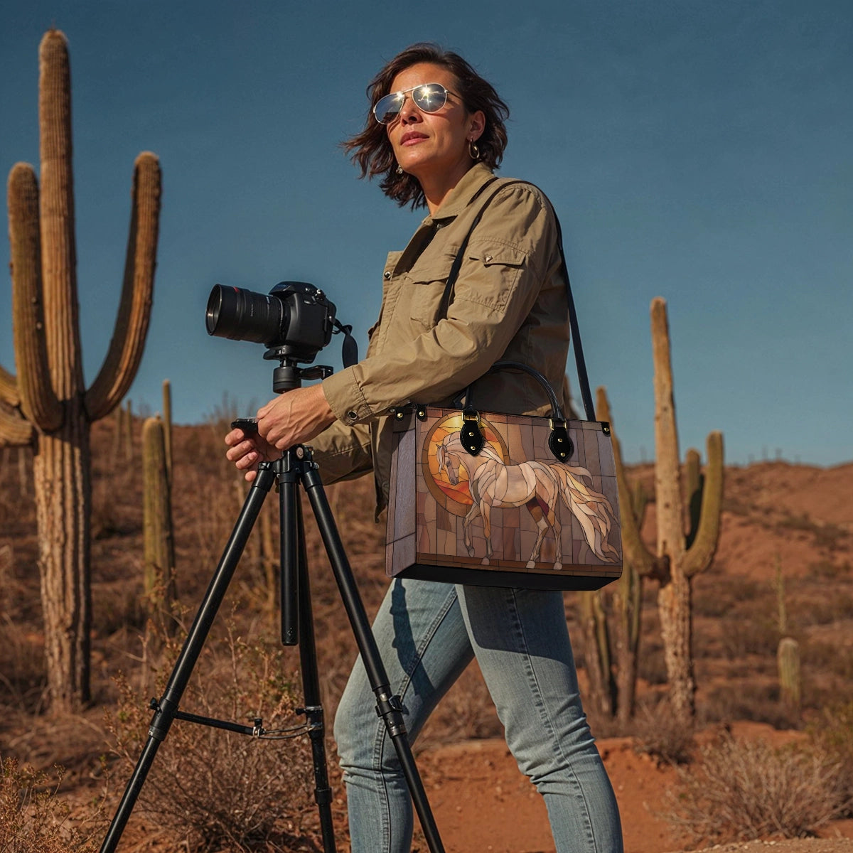 Shineful Leather Bag Sunframe Equine