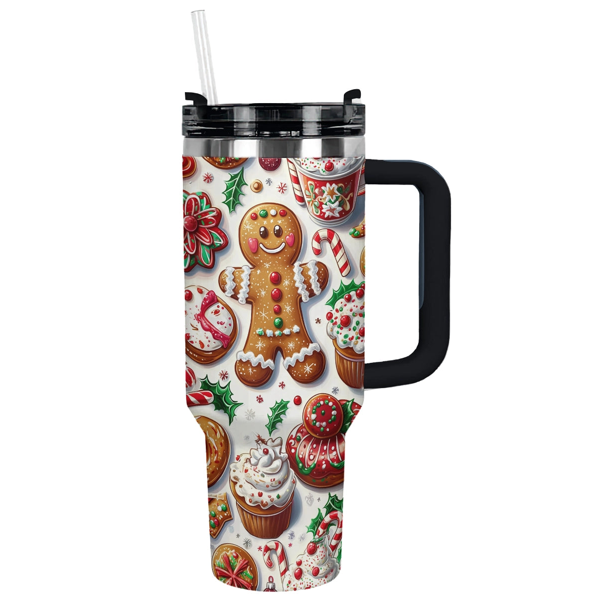 Shineful Tumbler Gingerbread Man Christmas