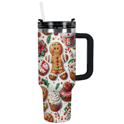 Shineful Tumbler Gingerbread Man Christmas