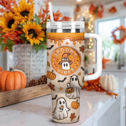 Shineful Glossy Tumbler Halloween Spooky Vibes