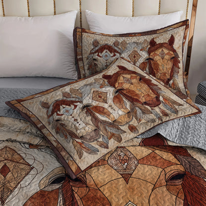 Shineful All Season Quilt 3-Piece Set Trio Native Presence