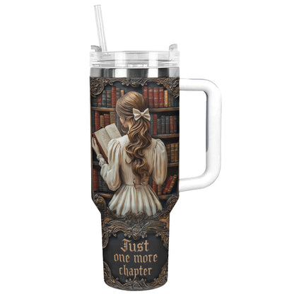 Shineful Glossy Tumbler Book Lover's Retreat