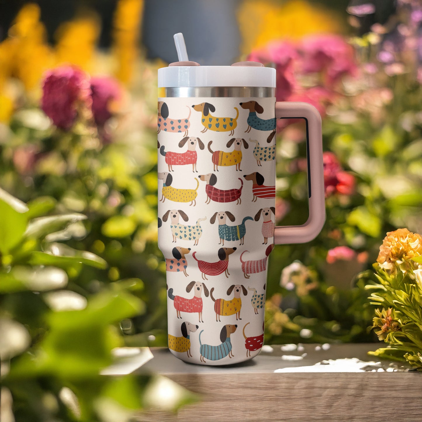 Shineful Tumbler Cheerful Sausage Dachshunds