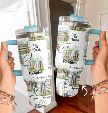 Shineful Tumbler Vivid Pages & Floral Dreams
