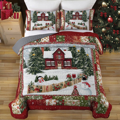 Shineful All Season Quilt 3-Piece Set Winter Dreams