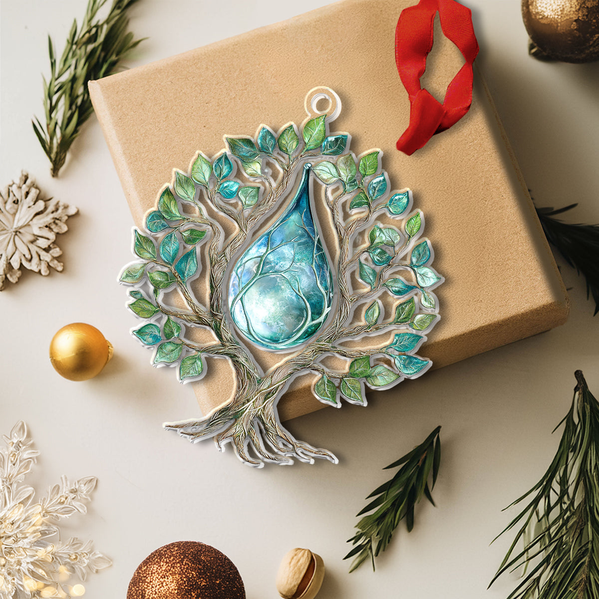Shineful 2D Acrylic Ornament - Essence of Life Tree