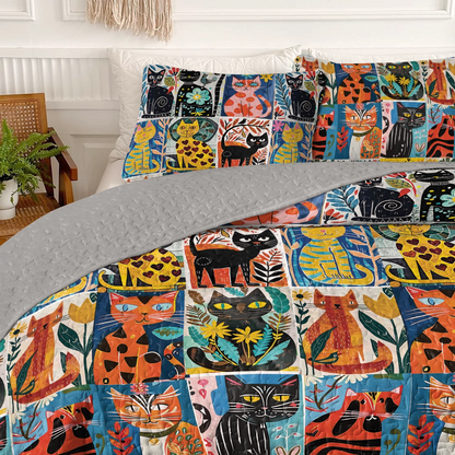 Shineful All Season Quilt 3-Piece Set Quiet Circus