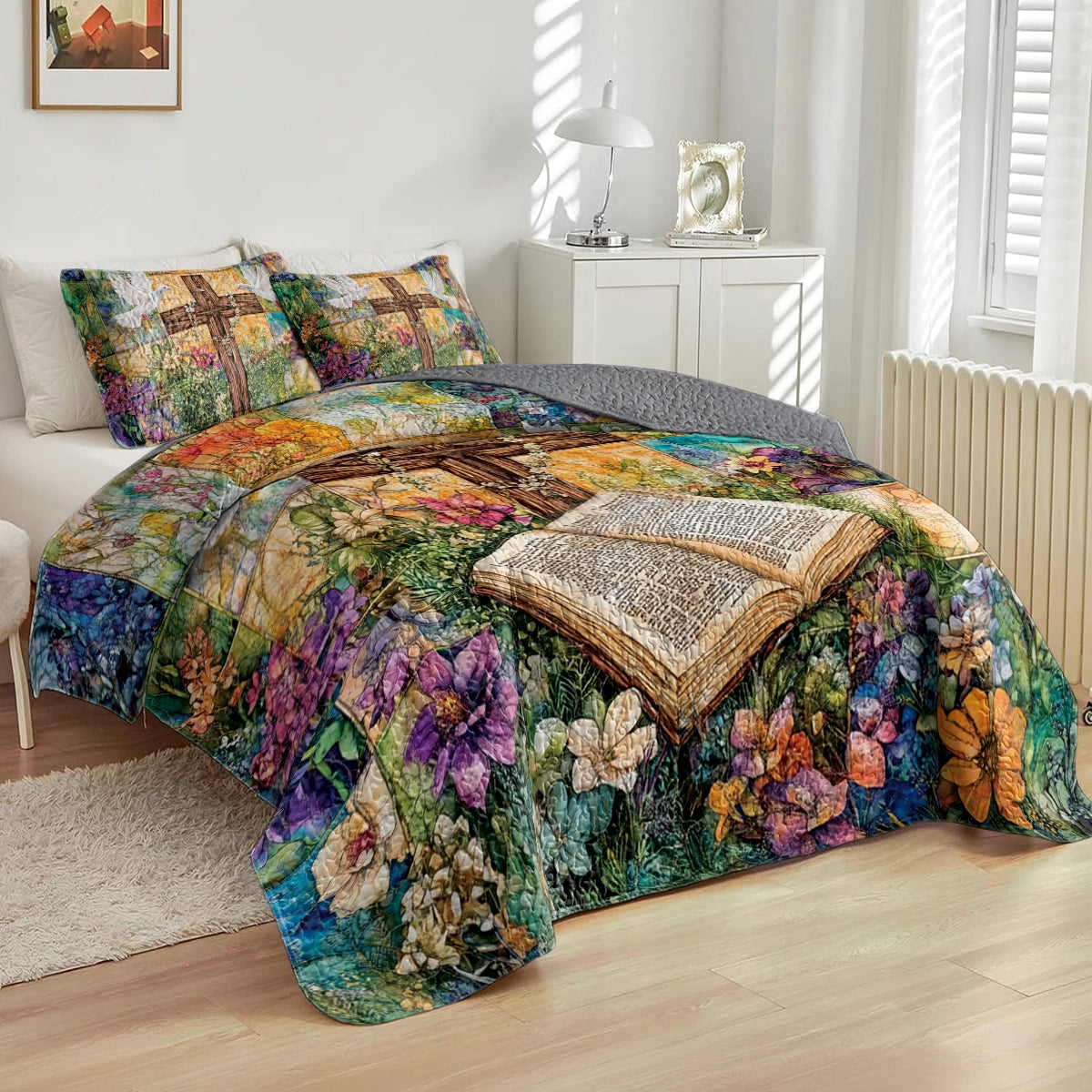 Shineful All Season Quilt 3-Piece Set - Blessed Sanctuary