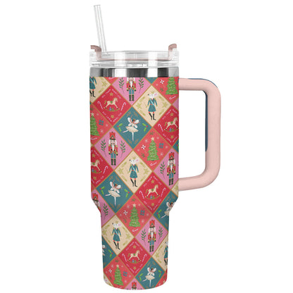 Shineful Tumbler Nutcracker Holiday Cheer