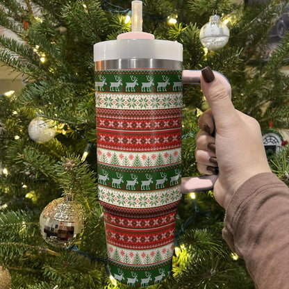 Shineful Tumbler Festive Christmas Knit