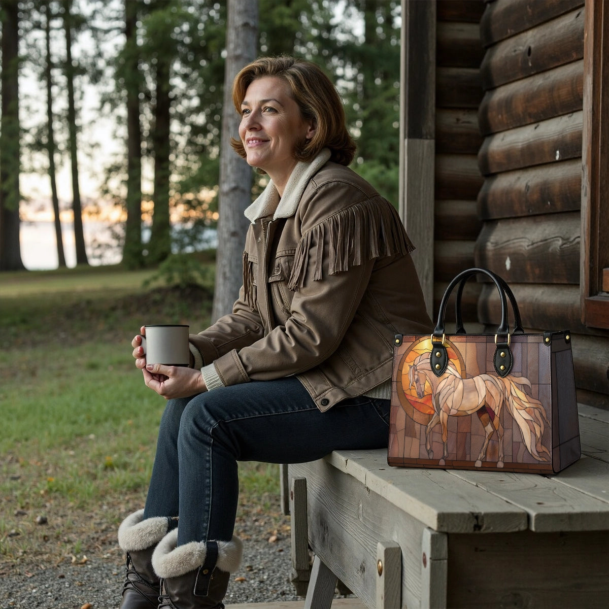 Shineful Leather Bag Sunframe Equine