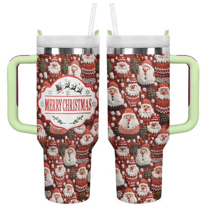 Shineful Tumbler Knitted Christmas