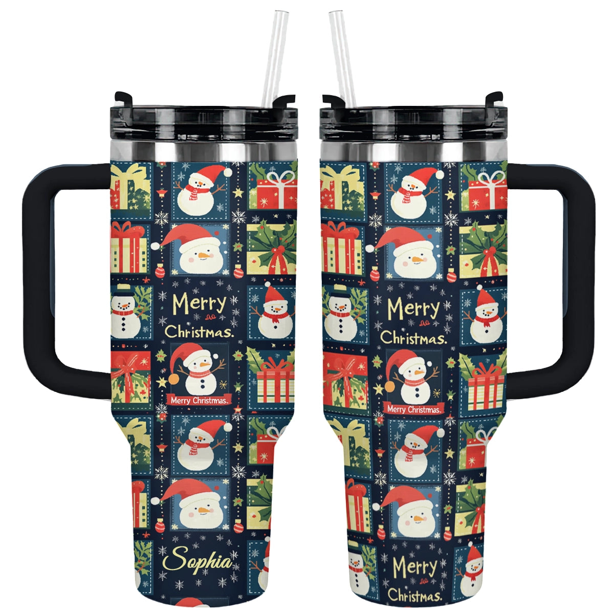 Shineful Tumbler Personalized Jolly Christmas Cheer