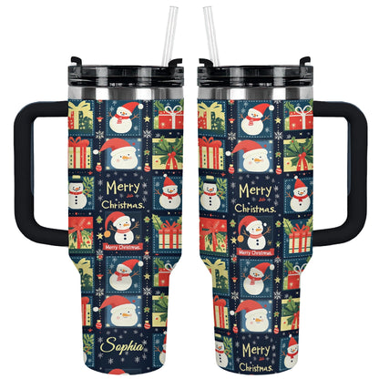 Shineful Tumbler Personalized Jolly Christmas Cheer