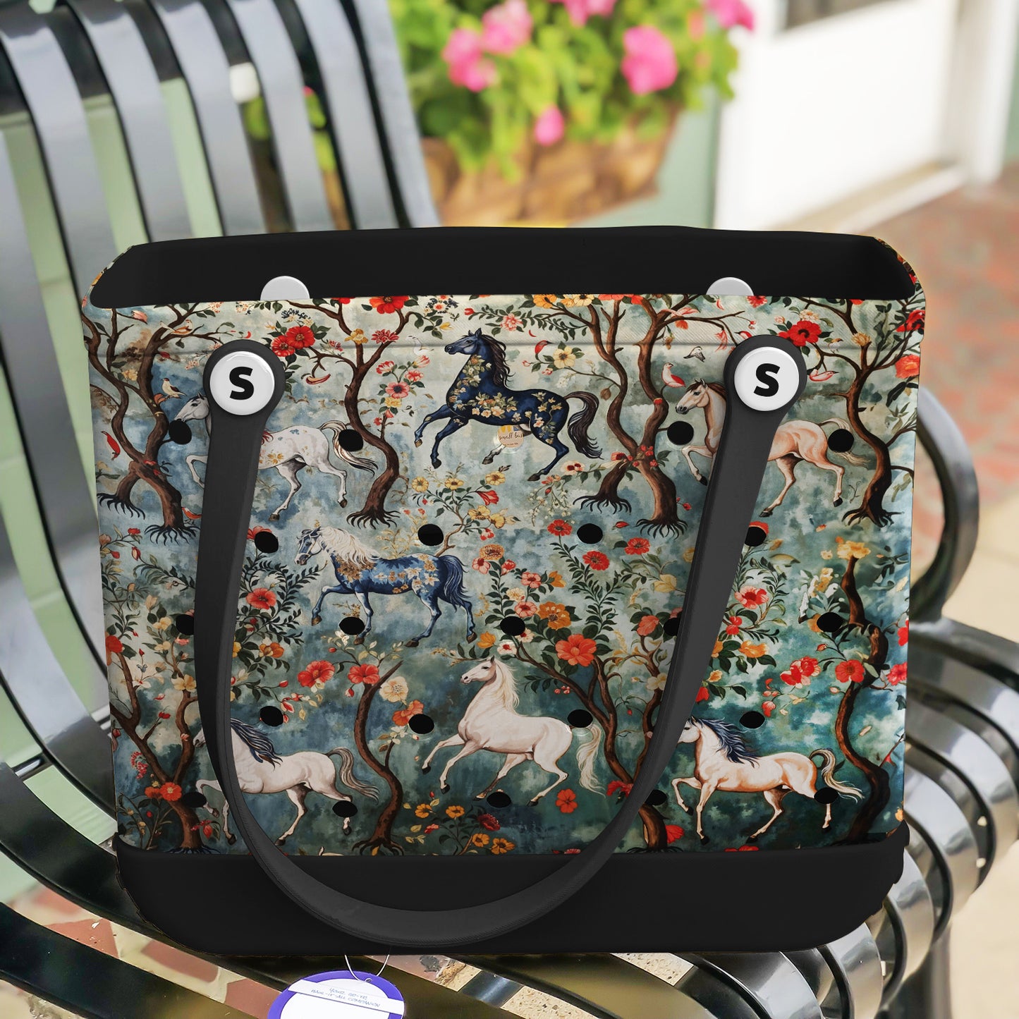 Shineful Beach Bag Mystical Steeds