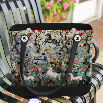 Shineful Beach Bag Mystical Steeds
