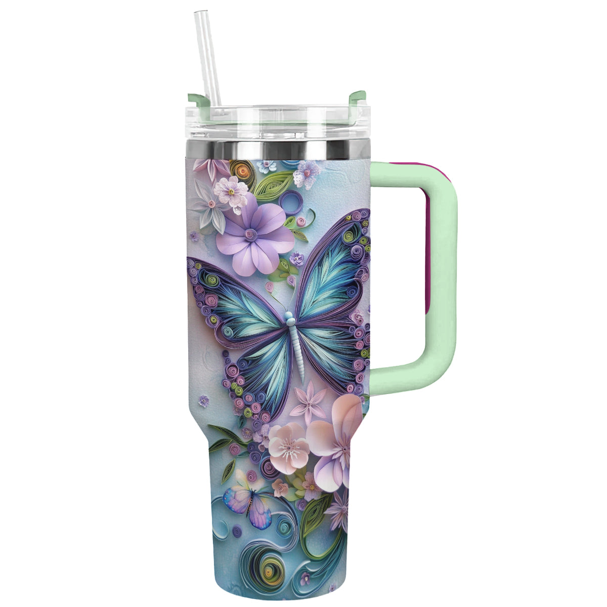 Shineful Tumbler Pastel Butterfly Dreams