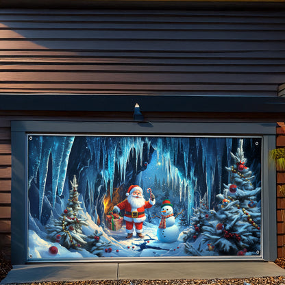 Shineful Garage Door Banner Decoration - Santa's Winter Wonderland