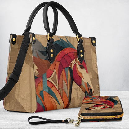 Shineful Leather Bag Equine Art Carry